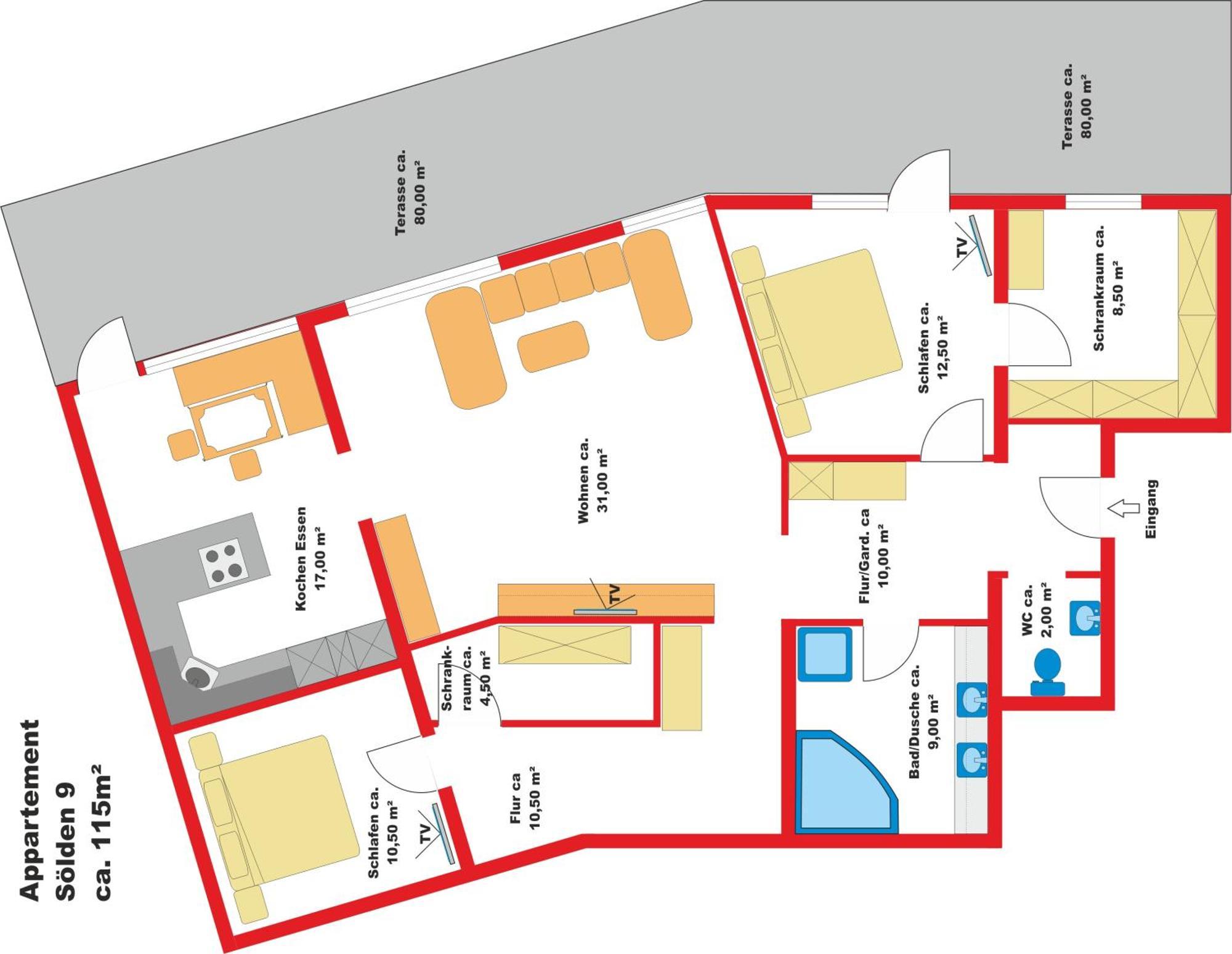 Appartement Sporthuette Fiegl Solden Luaran gambar